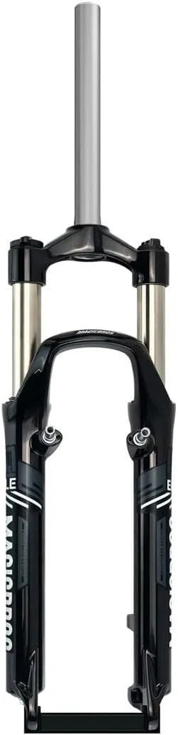 Mountainbike-Federgabel 26 Zoll MTB-Gabel 100 mm Federweg Scheibenbremse V-Bremse Federgabel 1 1/8 Zoll gerades Standrohr 28,6 mm Schnellspanner 9 mm manuelles Schloss A