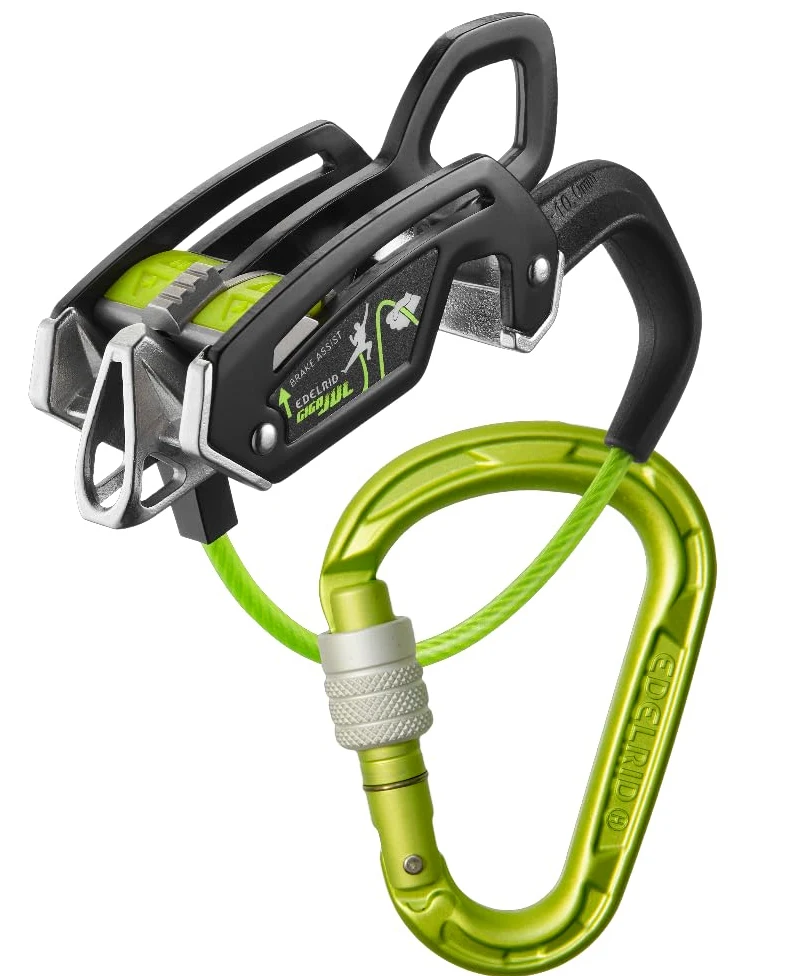 EDELRID Sicherungsgerät Giga Jul Belay Kit Strike Screw