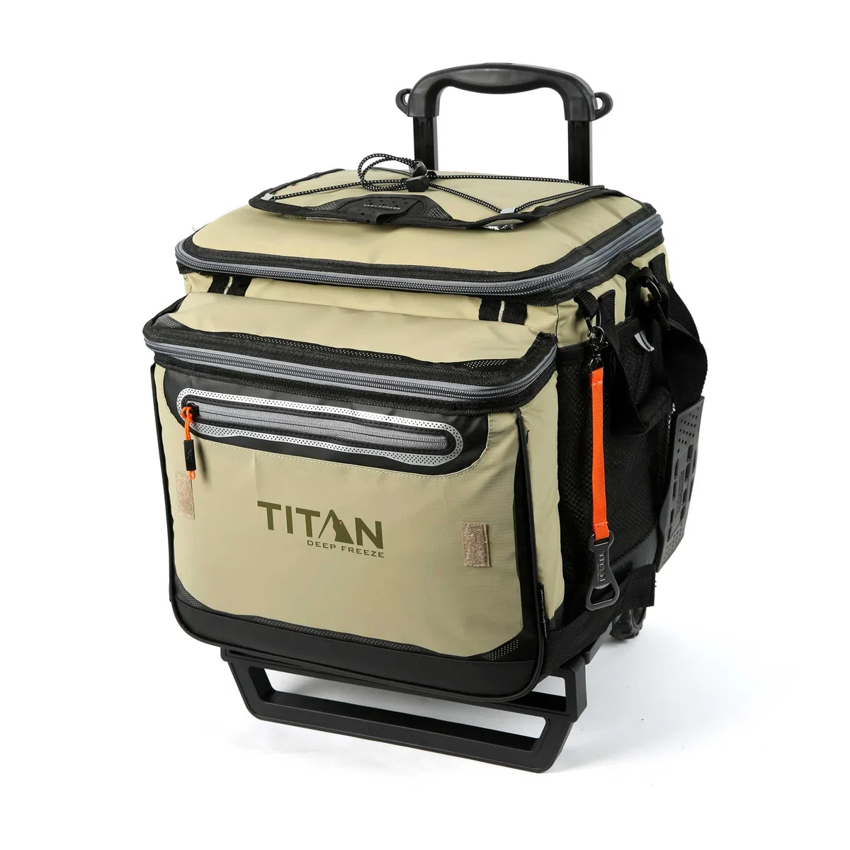 Arctic Zone Titan Deep Freeze 60 (50+10) Can Collapsible Rolling Cooler with All-Terrain Cart