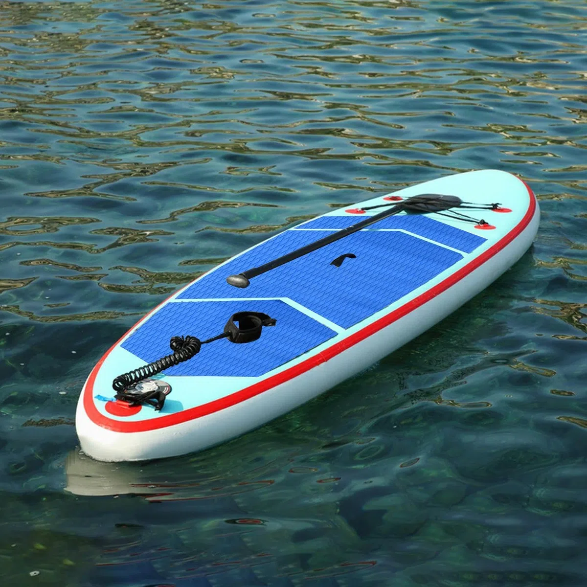 su-p Traction Pad Deck Grip Matte, Surfboard Mat Grip Surfboard Yatch Deck Pad, Rutschfester Selbstklebender Bodenbelag, Trimmbar Eva-Pad Für su-p, Surfen, Skimboards Standup & Mehr, 120 X 30 cm