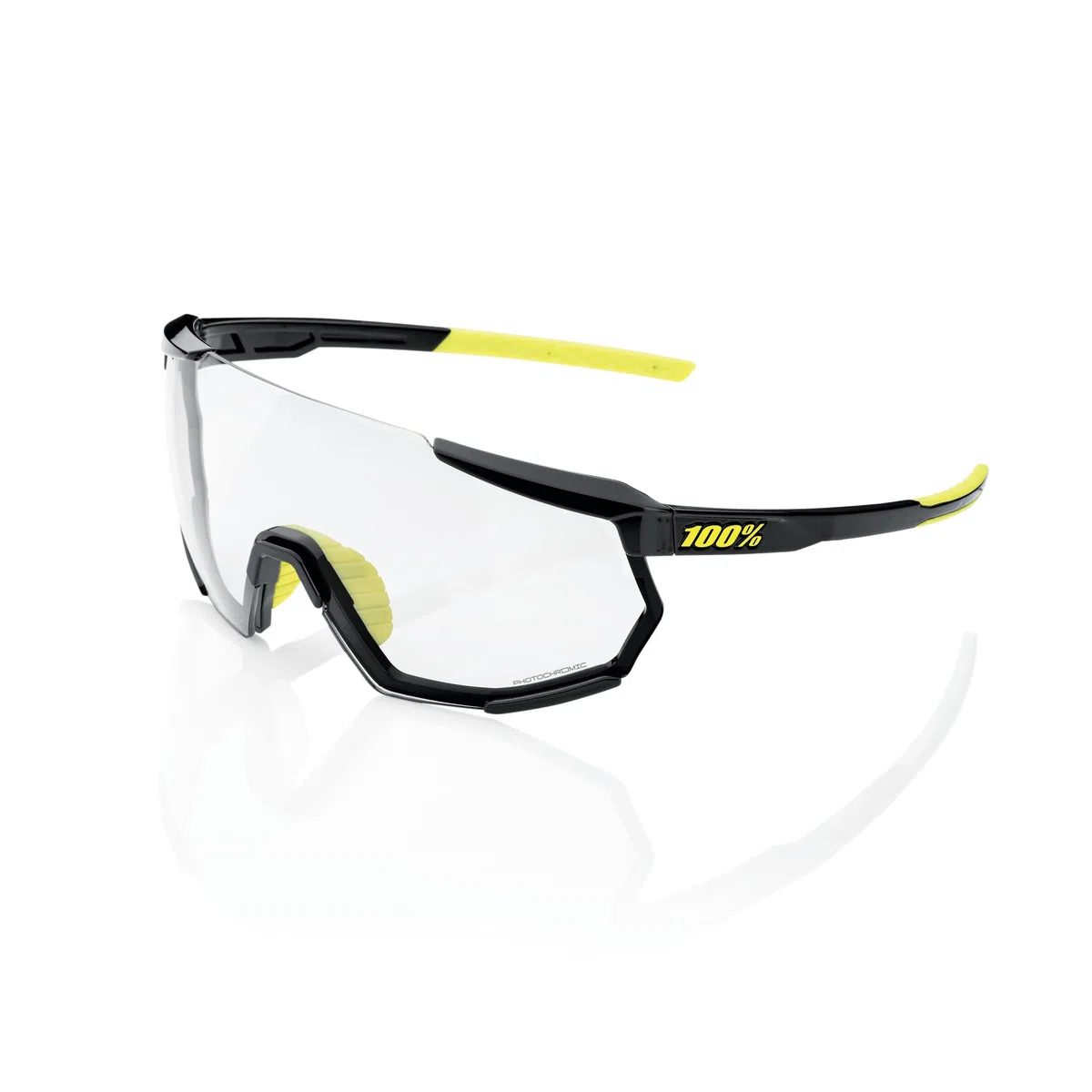 100% Racetrap Sport Performance Sunglasses - Sport and Cycling Eyewear with HD Lenses, Lightweight and Durable TR90 Frame
