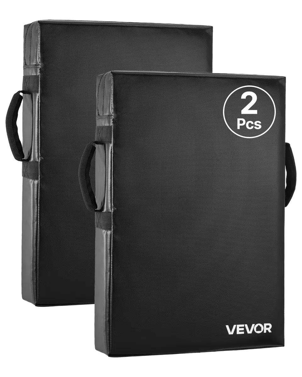 VEVOR Fußball-Blocking-Dummy Blocking-Pads (600 x 405 x 120 mm), Kick-Shield-Pad mit Griffen, Tackling-Dummies aus hochdichtem Schwamm, Trainingsgerät für Basketball Hockey Lacrosse, 2 STK.