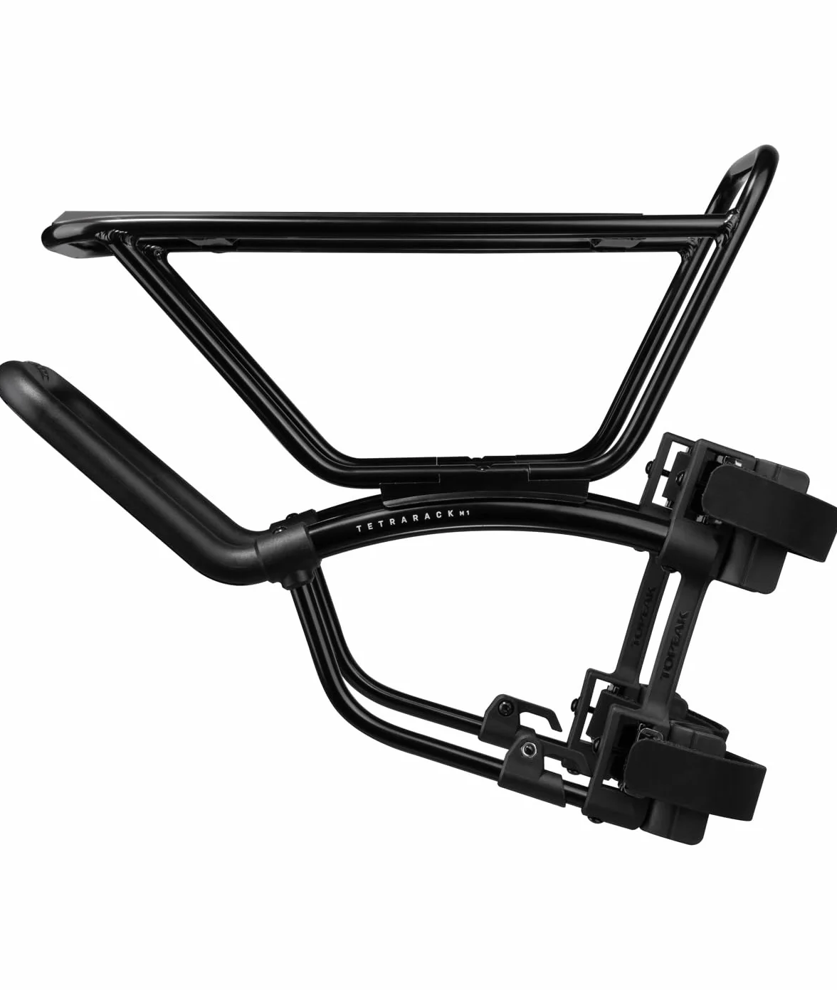 Topeak Unisex – Erwachsene Tetrarack M1 Gepäckträger, Schwarz, 37,4cm