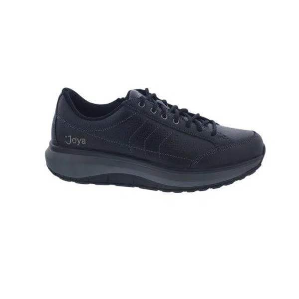 Joya Moscow Zip Black, Glattleder, Schnürung und Reißv., Wave-Sohle, Kategorie Emotion JY542A Gr. 44 1/3