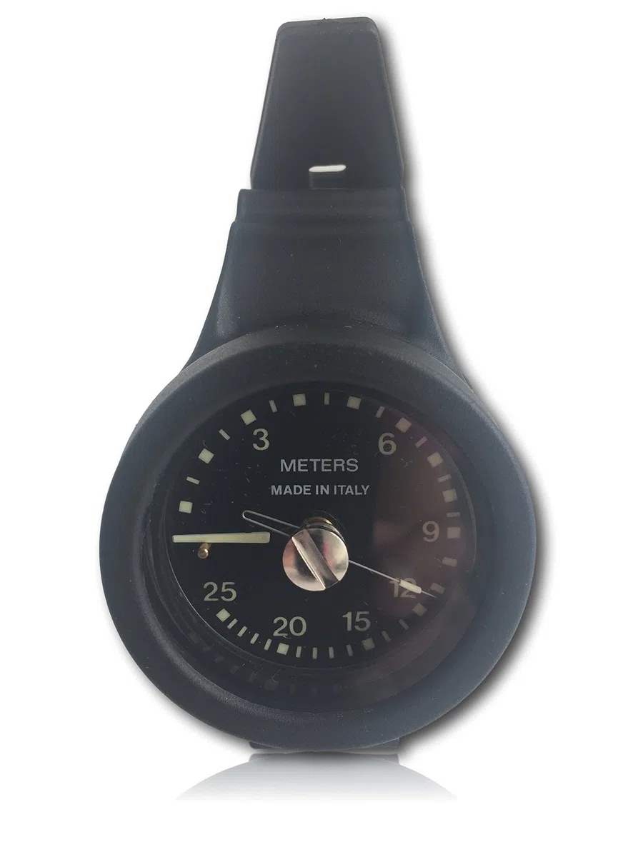 Sunline Tiefenmesser Mini Depth Gauge PD25-Military 0-25 mtr