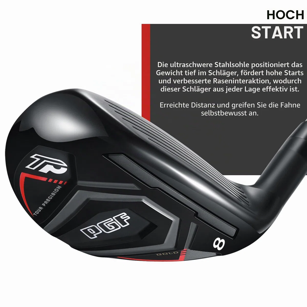 PGF Gold Tour Precision Hybrid Golfschläger [RH][Reg]