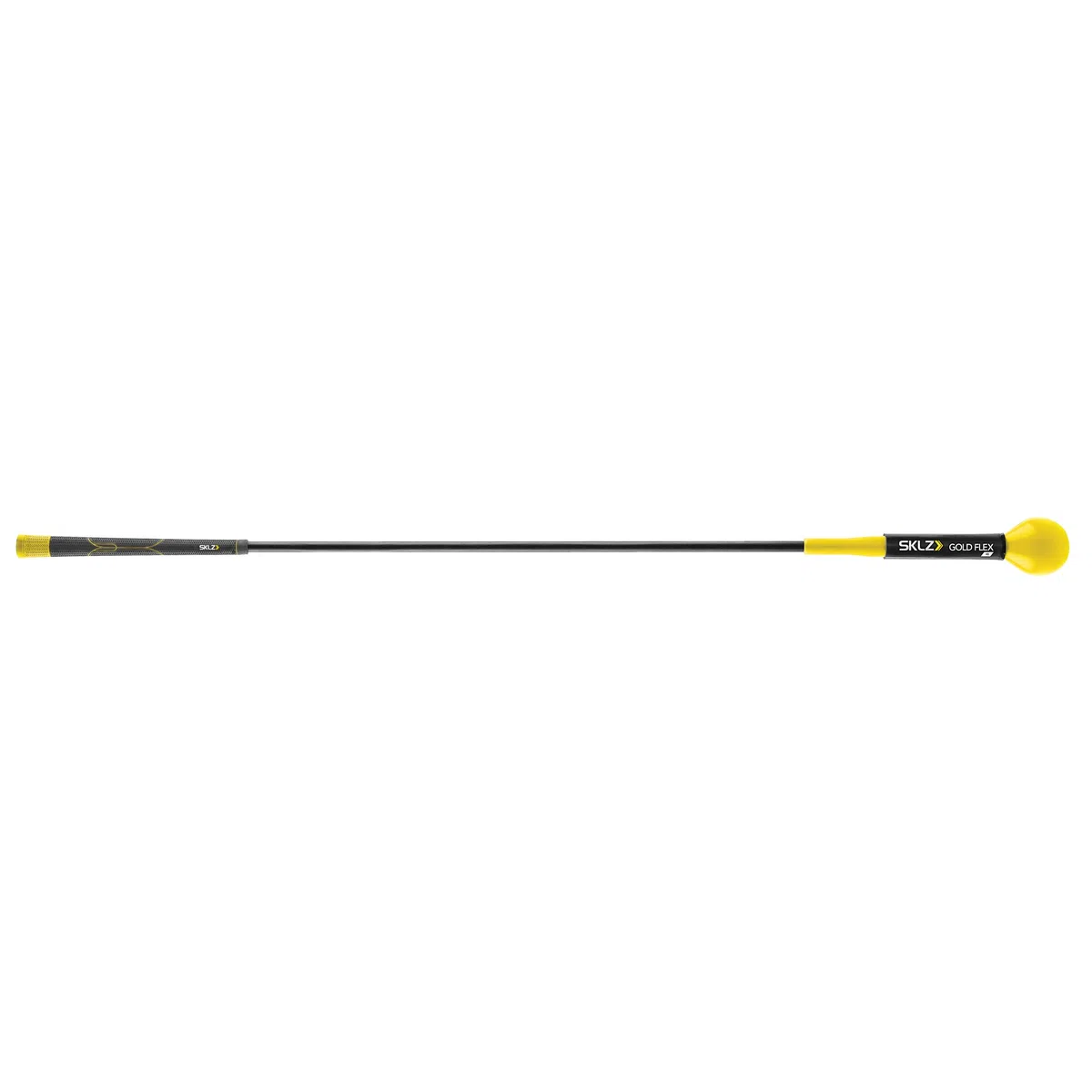 SKLZ Gold Flex, Golf Swing Trainer, Golf Accessories, Golf Training Aids, Flexible Fiberglass, Yellow/Black