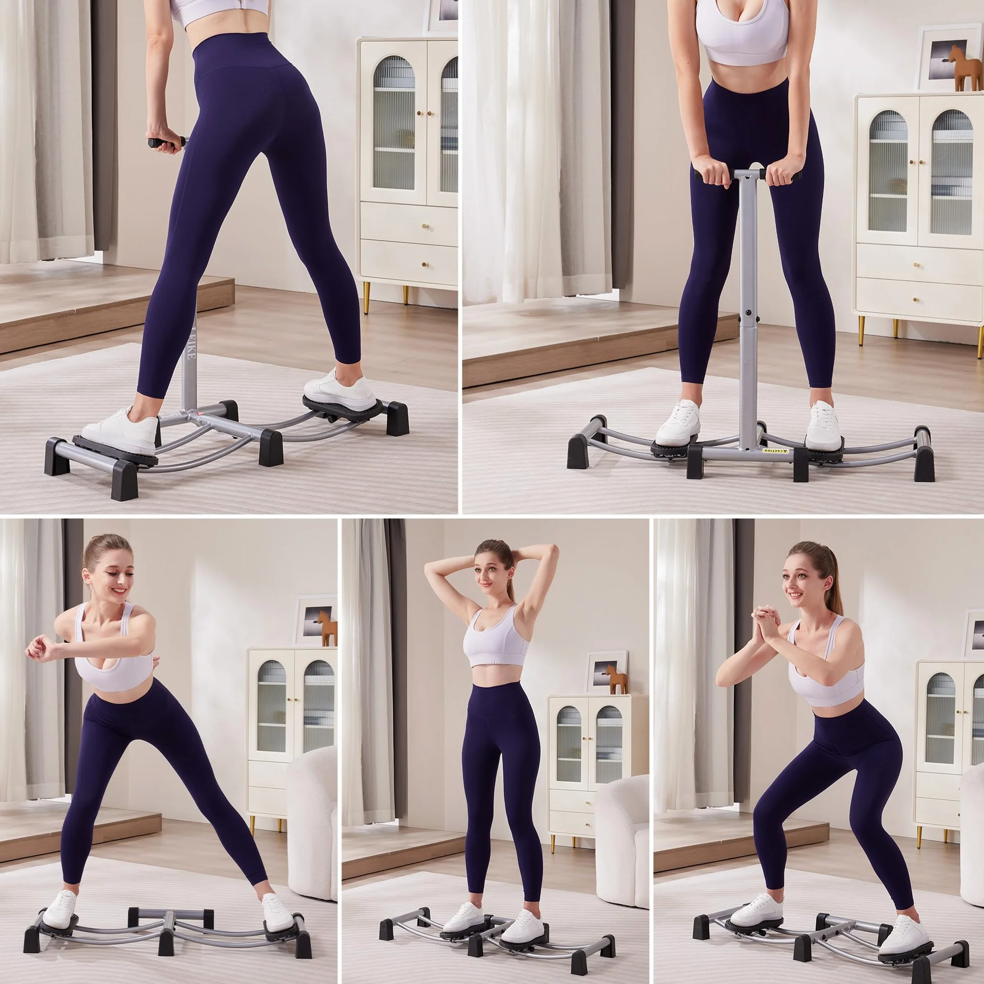 Leikefitness Ski-Simulator-Trainingsgerät: Muskelreparatur und Krafttraining für Heimfitness