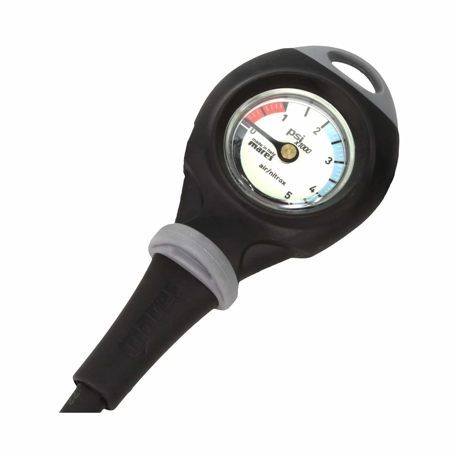 Mares Erwachsene Manometer Instrument Mission 1, Schwarz, BX, 414417