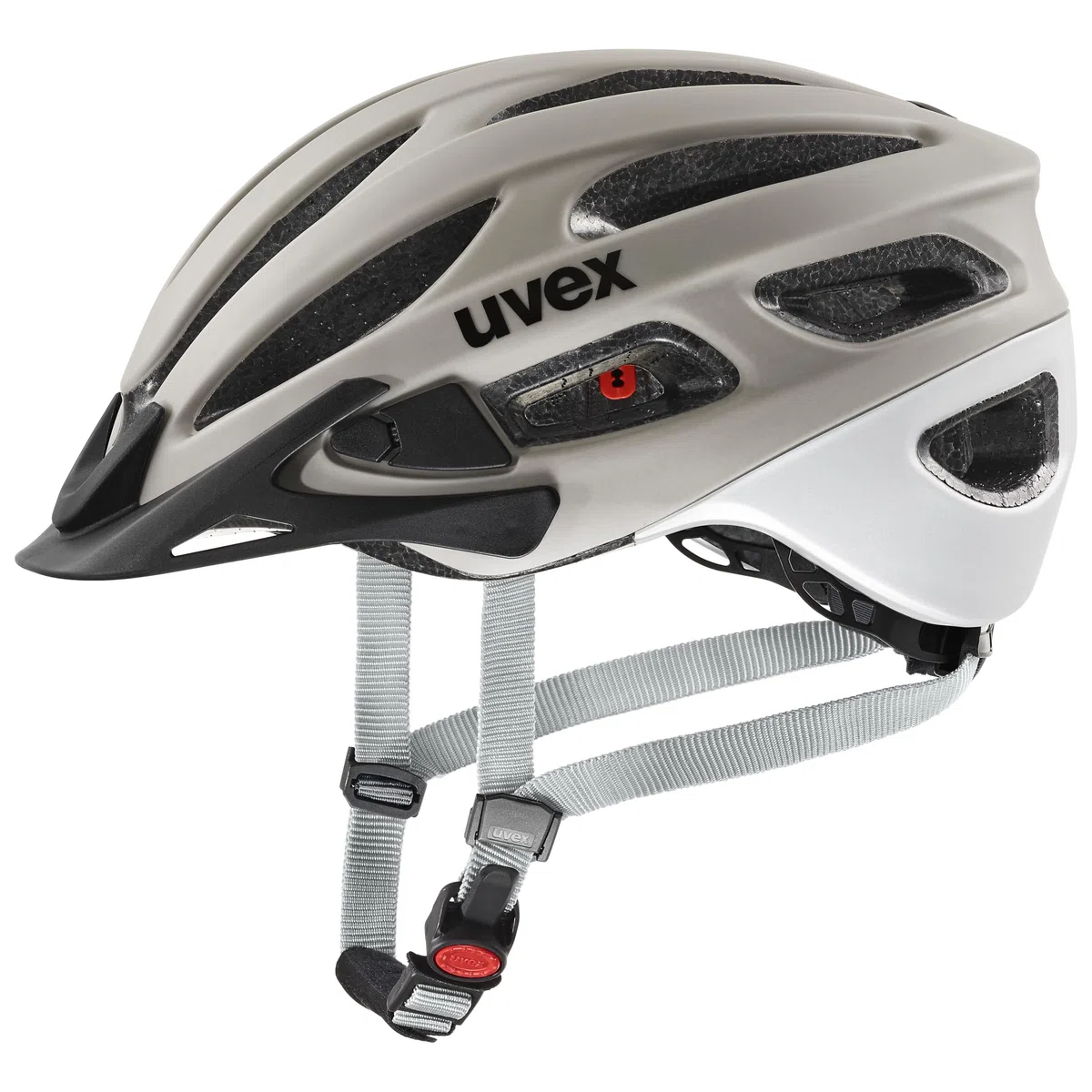 uvex True cc - Leichter Fahrradhelm für Damen und Herren - individuelle Größenanpassung - erweiterbar mit LED-Licht