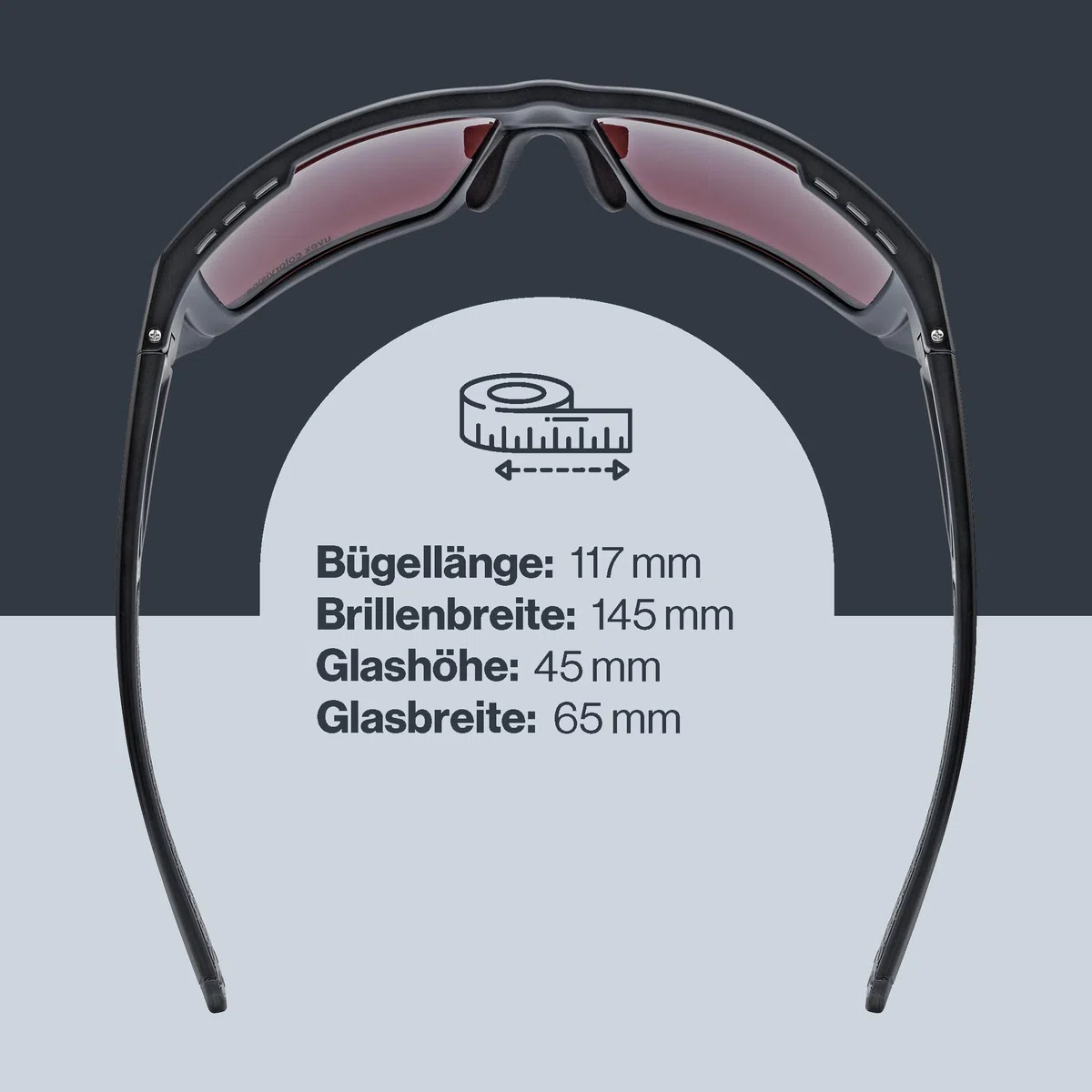uvex mtn venture CV Sportbrille Damen Herren Sonnenschutz kontraststeigernd
